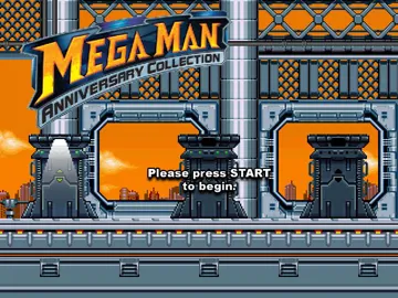 Mega Man Anniversary Collection (USA) screen shot title